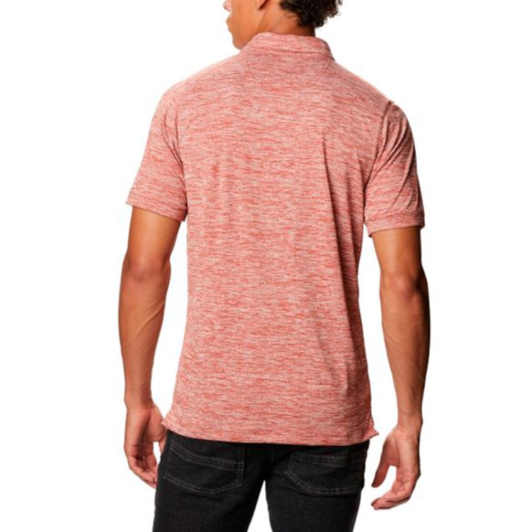 Футболка-поло чоловіча Columbia Deschutes Runner ™ Polo червона 1895611-248 изображение 2