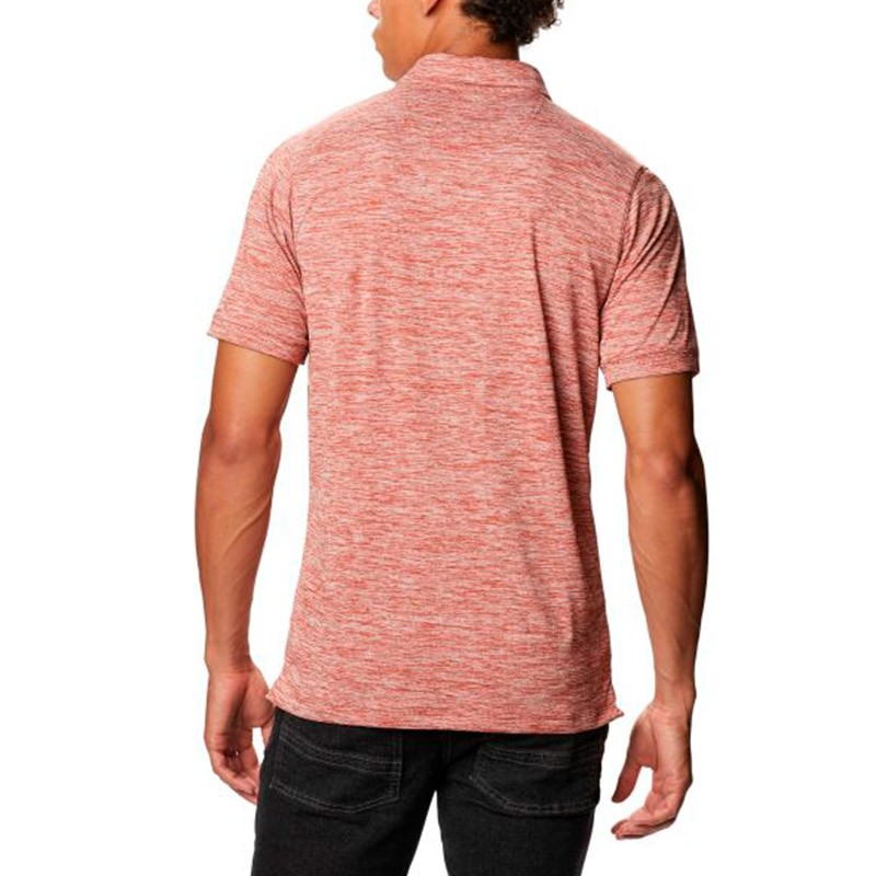 Футболка-поло чоловіча Columbia Deschutes Runner ™ Polo червона 1895611-248 изображение 2