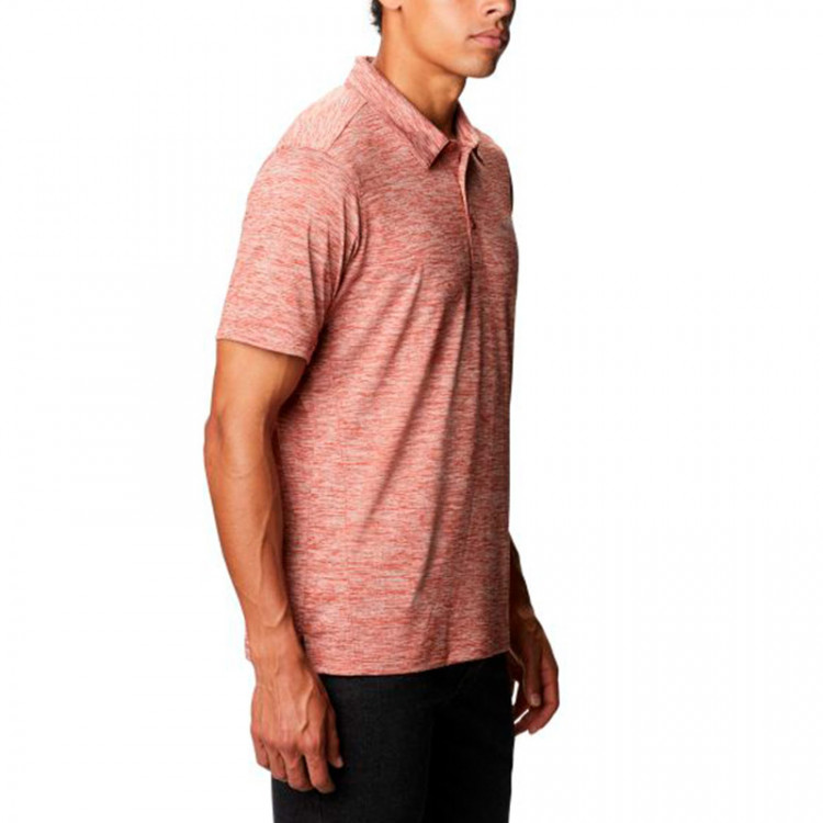 Рубашка-поло мужская Columbia Deschutes Runner ™ Polo красная 1895611-248 изображение 3