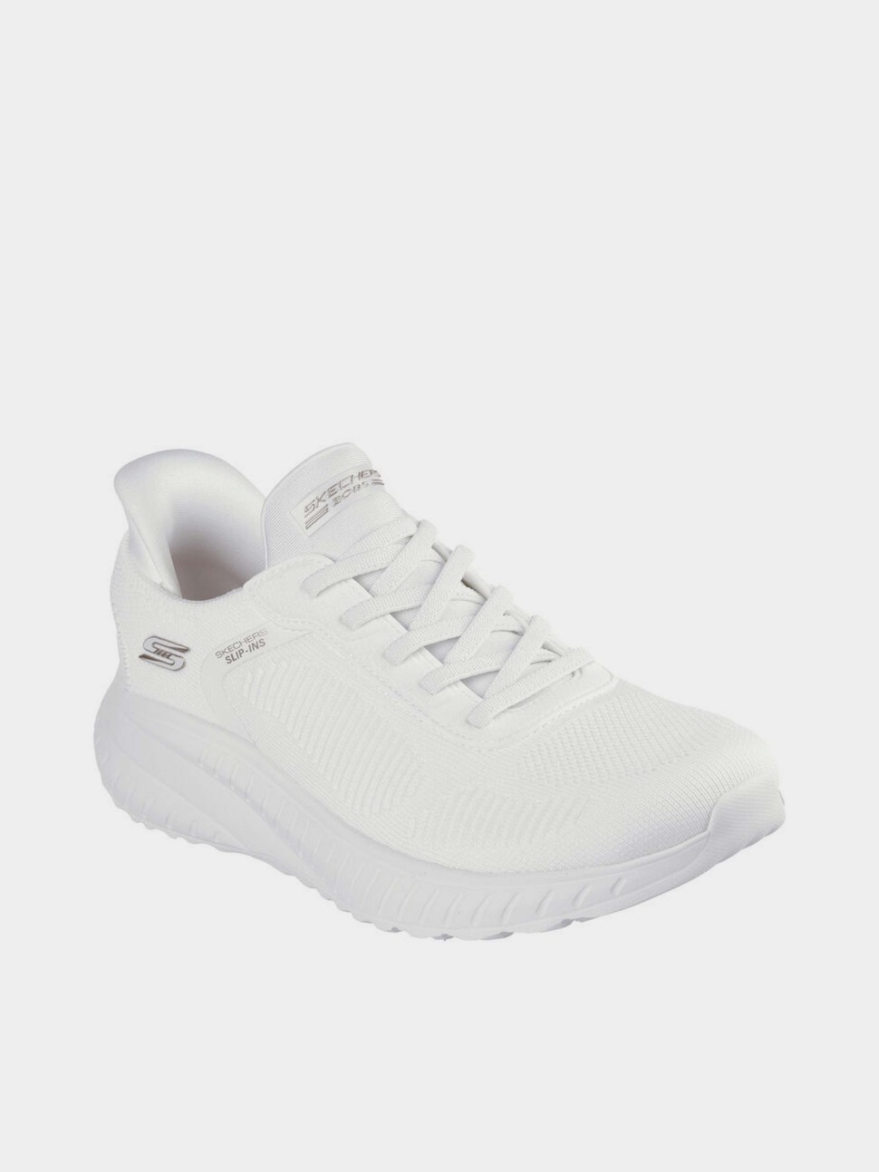 Кроссовки женские Skechers BOBS SQUAD CHAOS белые 117497 OFWT — фото 3