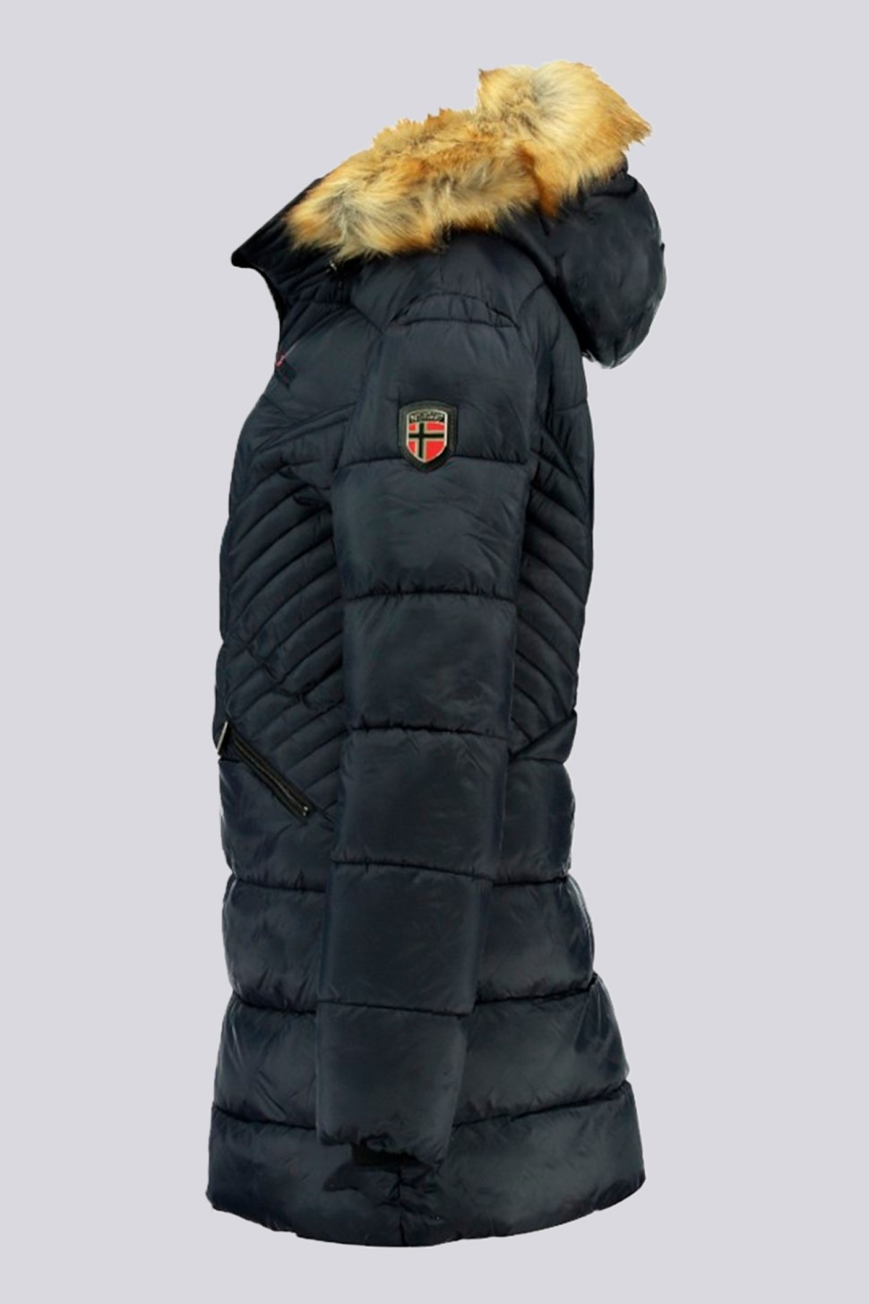 Куртка жінча Geographical Norway синя WR606F-450 — фото 3