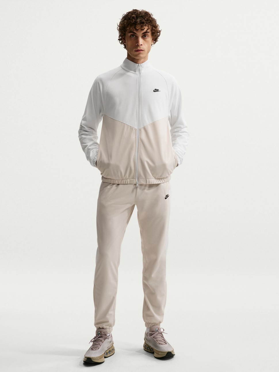Костюм чоловічий Nike M NK WR PK TRK SUIT бежевий IF1623-104 — фото 2
