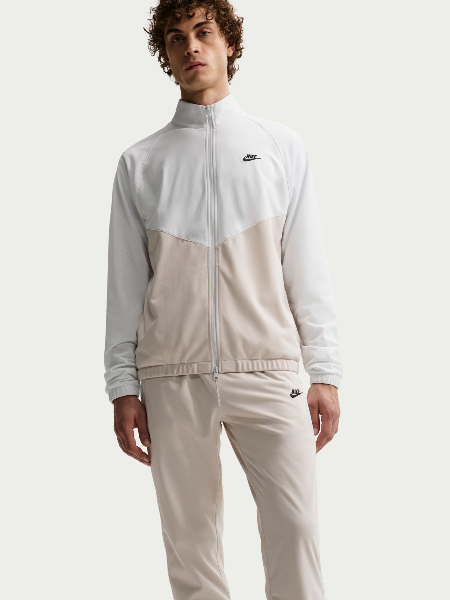 Костюм мужской Nike M NK WR PK TRK SUIT бежевый IF1623-104 изображение 7