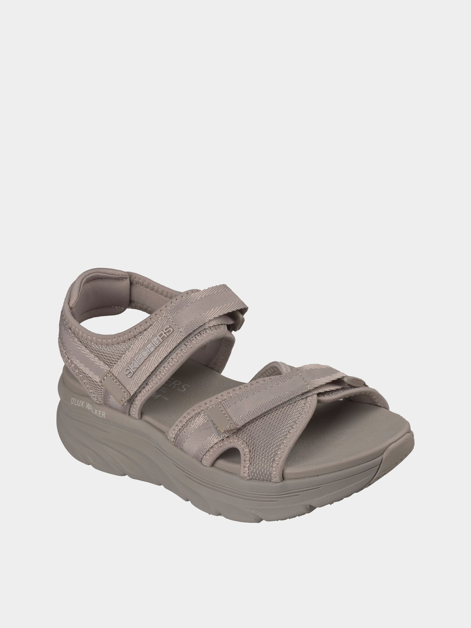 Сандалии женские Skechers Sport Comfort D'Lux Walker бежевые 163585 TPE изображение 3