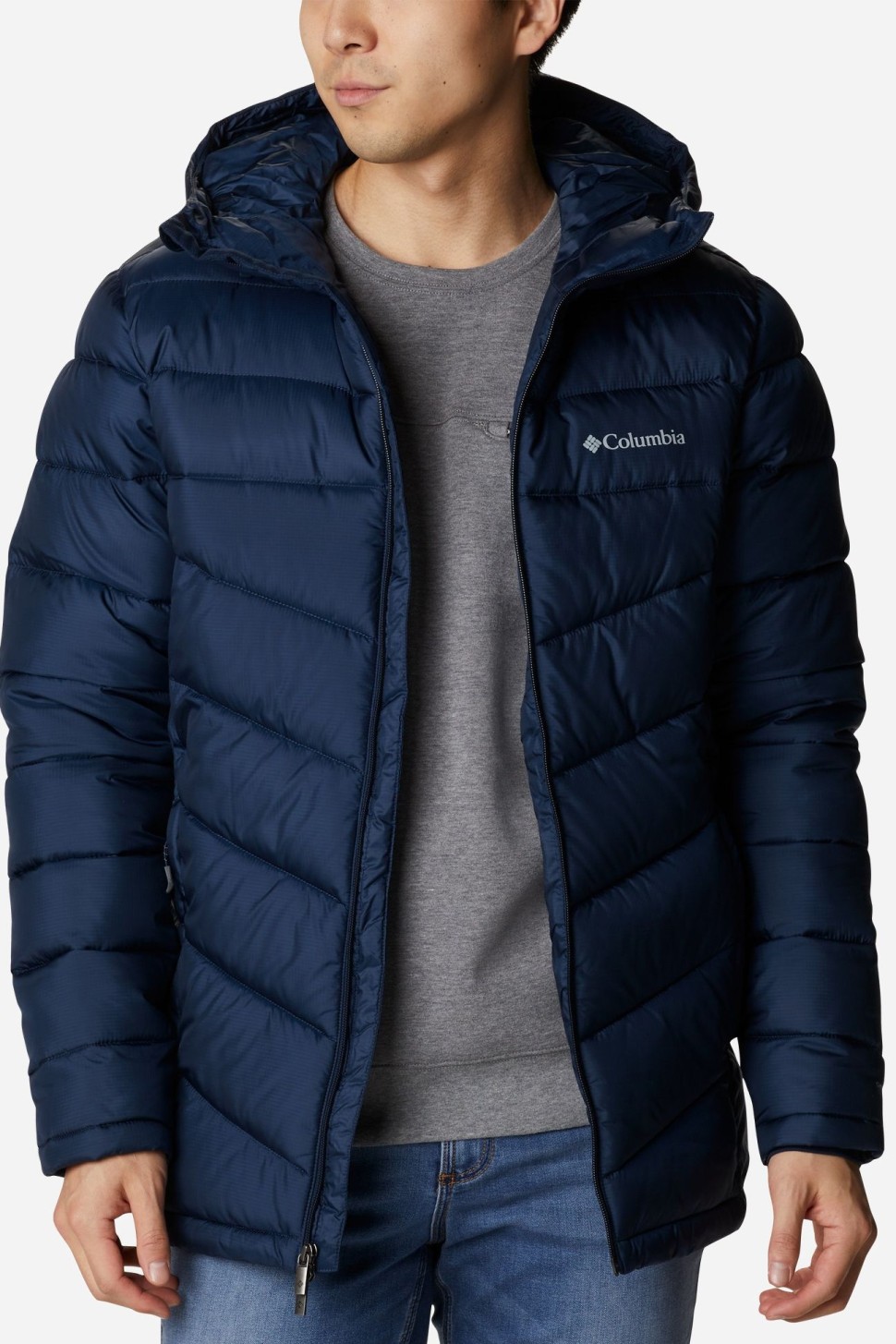 Куртка чоловіча Columbia Youngberg Insulated Jacket темно-синя 1917381-464 — фото 4