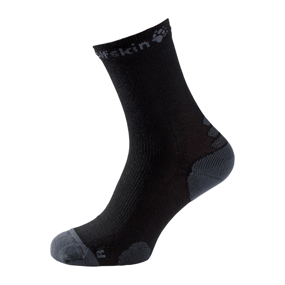 Носки Jack Wolfskin Multifunctional Classic Cut черные 1908891-6000 изображение 1