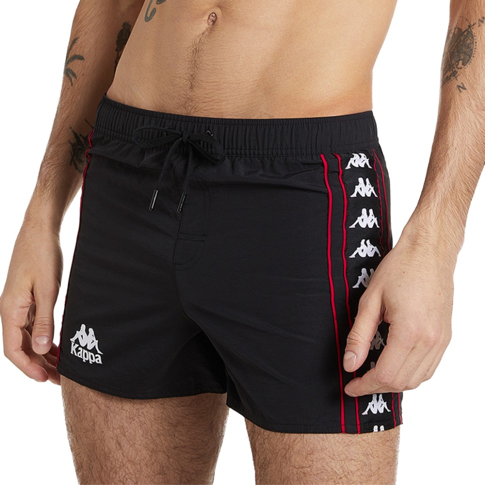 Шорти чоловічі Kappa чорні 104828-BB изображение 1