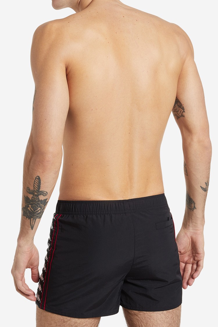 Шорти чоловічі Kappa чорні 104828-BB изображение 3