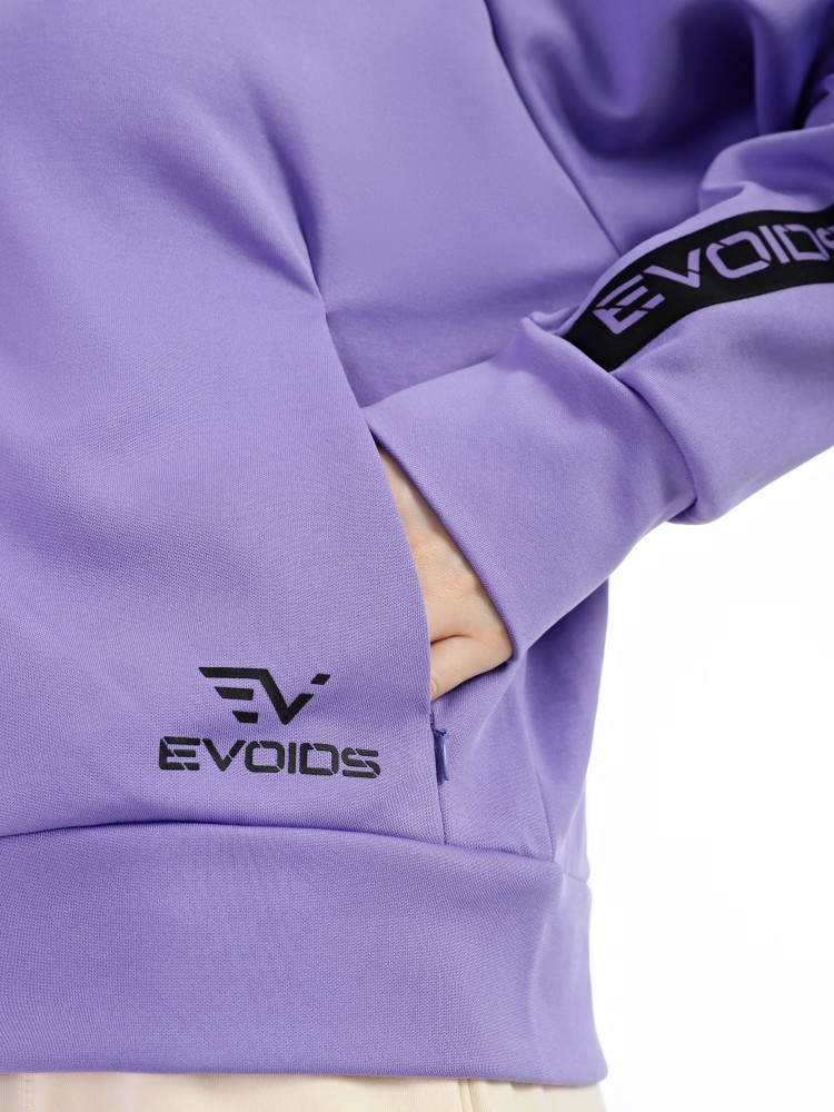 Толстовка женская Evoids Amilia сиреневая 552238-500 изображение 5