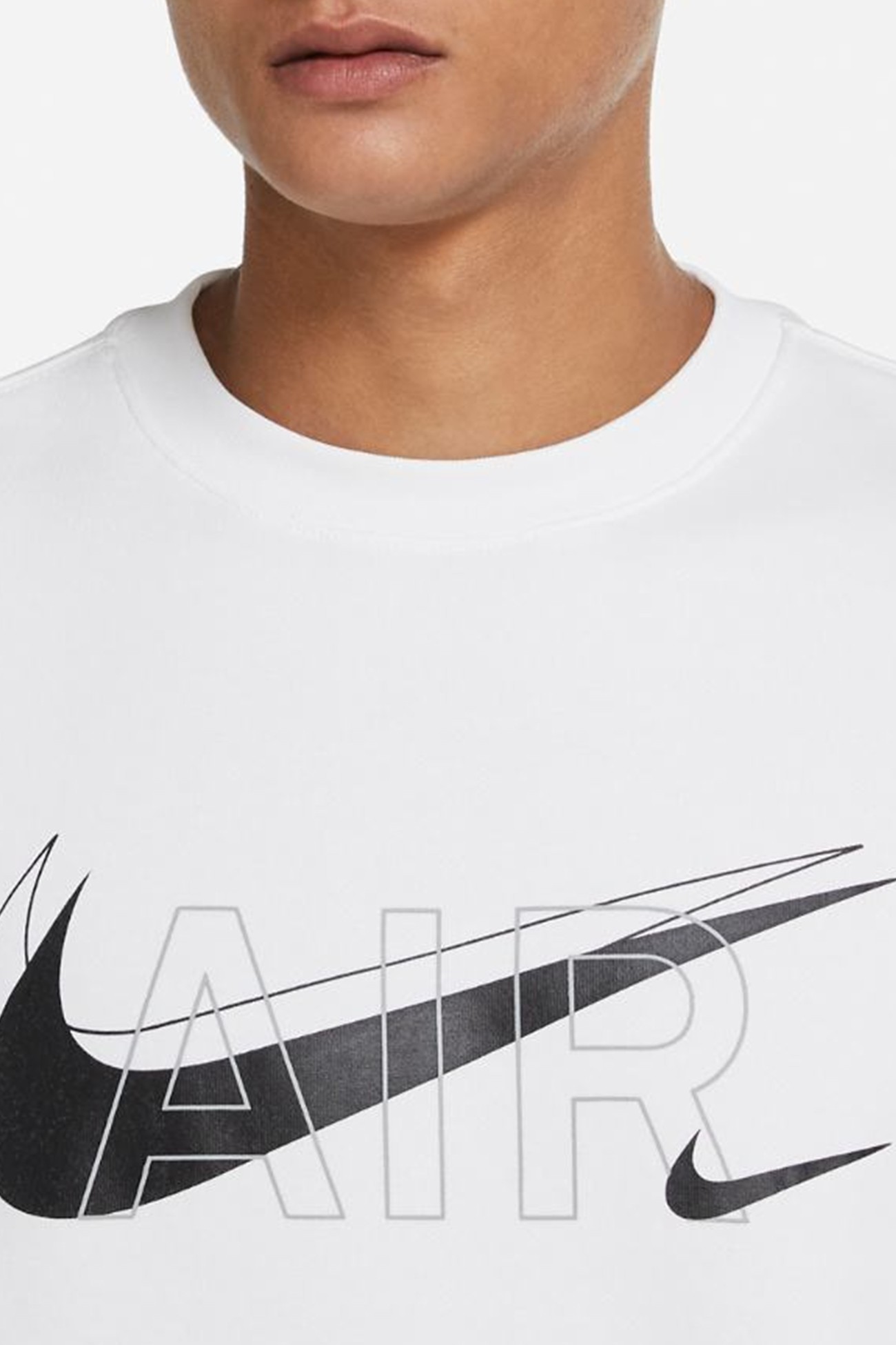 Толстовка мужская Nike M Nsw Crew Prnt Pack Bb белая DD9699-100 изображение 4