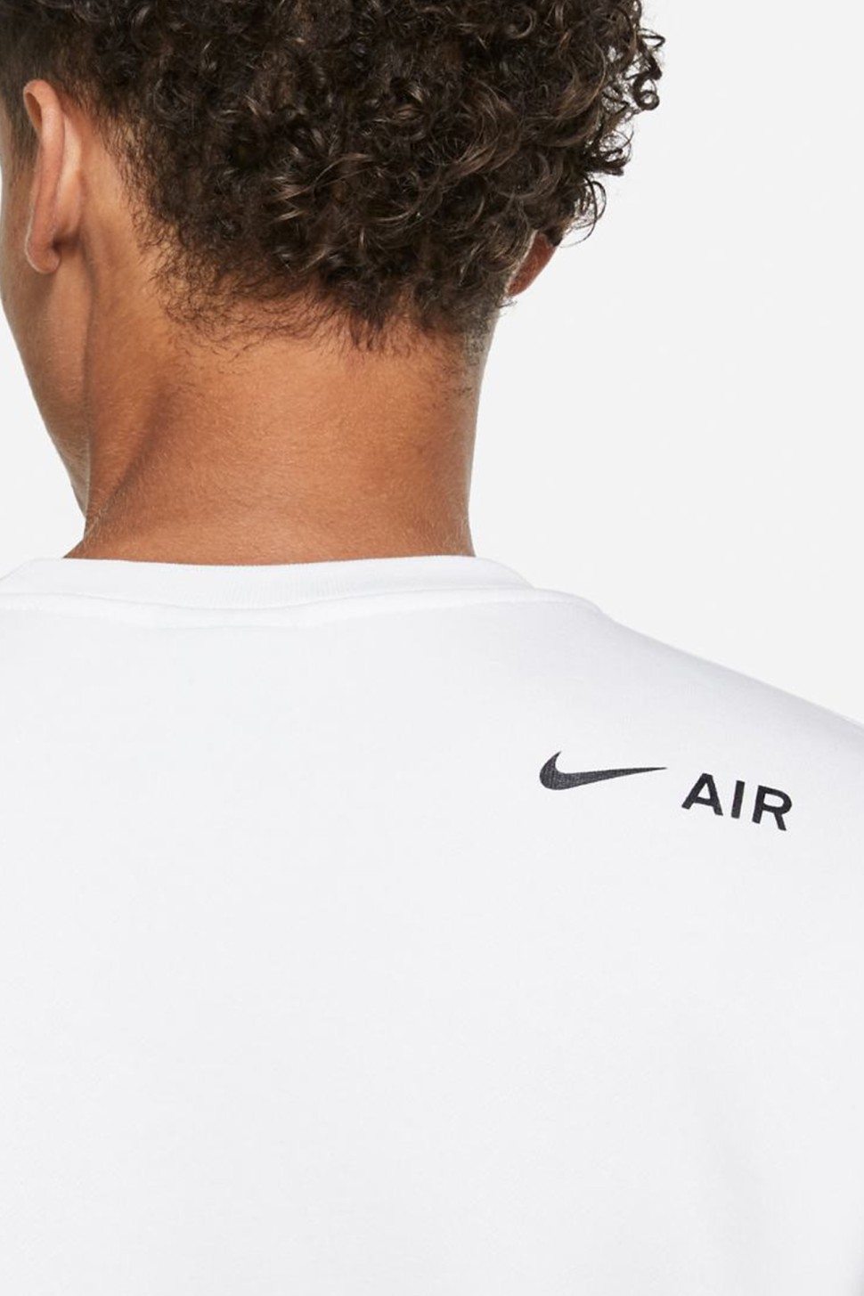 Толстовка чоловіча Nike M Nsw Crew Prnt Pack Bb біла DD9699-100 — фото 6
