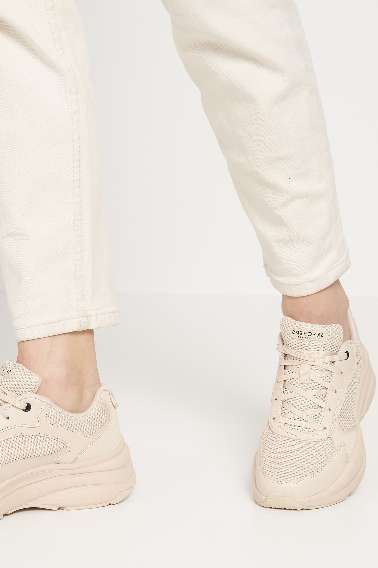 Кроссовки женские Skechers Street Twisterz розовые 177402 SAND изображение 6