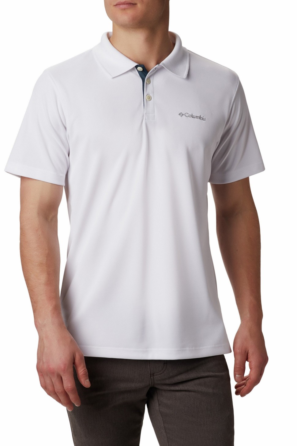 Футболка чоловіча Columbia Utilizer™ Polo біла 1772051-100 — фото 2