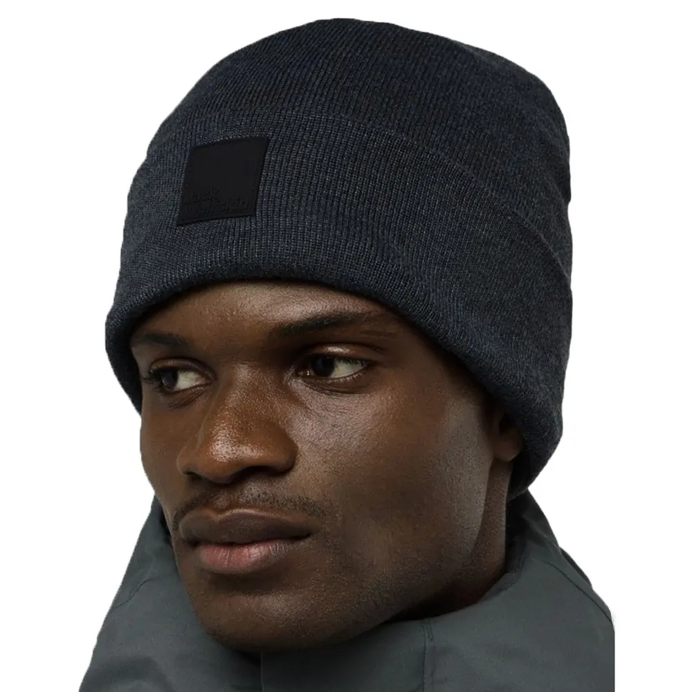 Шапка Jack Wolfskin ARCADEN BEANIE сіра A60104-4136 купити в Києві