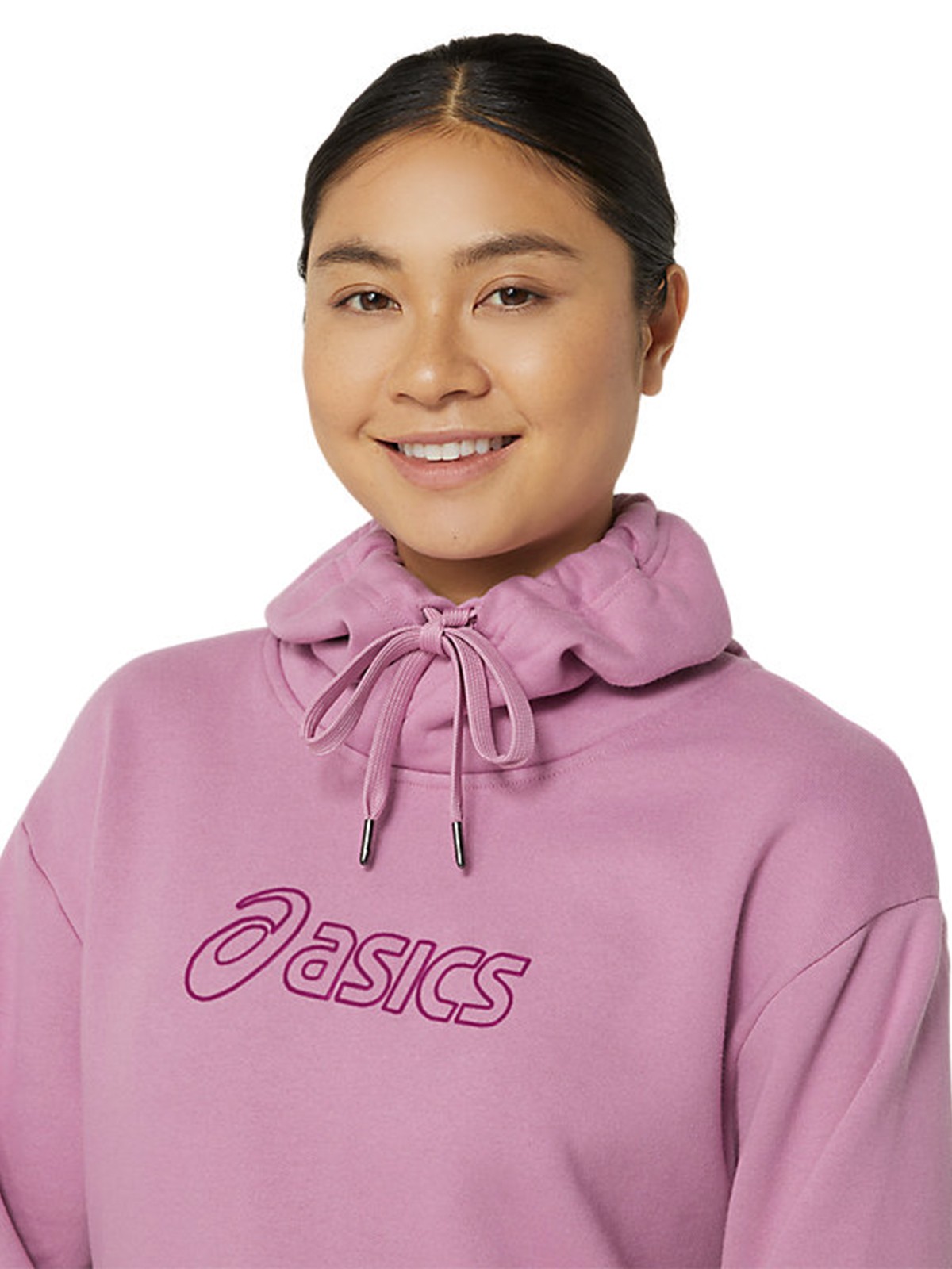 Толстовка жіноча Asics ASICS LOGO OTH HOODIE малинова 2032C845-500 изображение 4