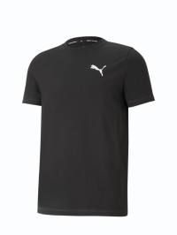 Футболка мужская Puma ACTIVE Soft Tee черная 58672601 изображение 2