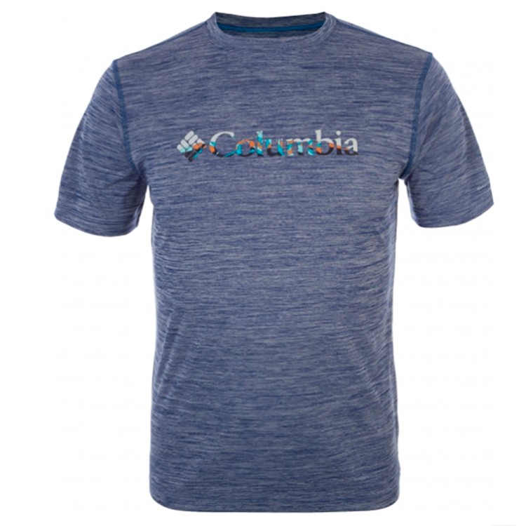 Футболка мужская Columbia Zero Rules™ Graphic синяя 1533291-471 изображение 2