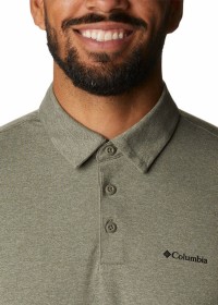 Поло мужское Columbia TECH TRAIL™ POLO зеленое 1768701-397 изображение 4