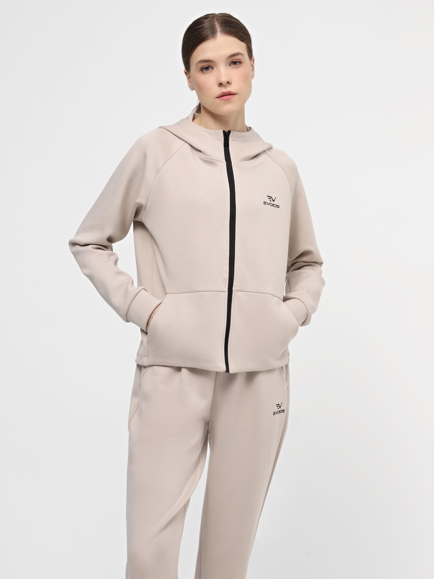 Толстовка женская Evoids Margot бежевая 552424-125 изображение 2