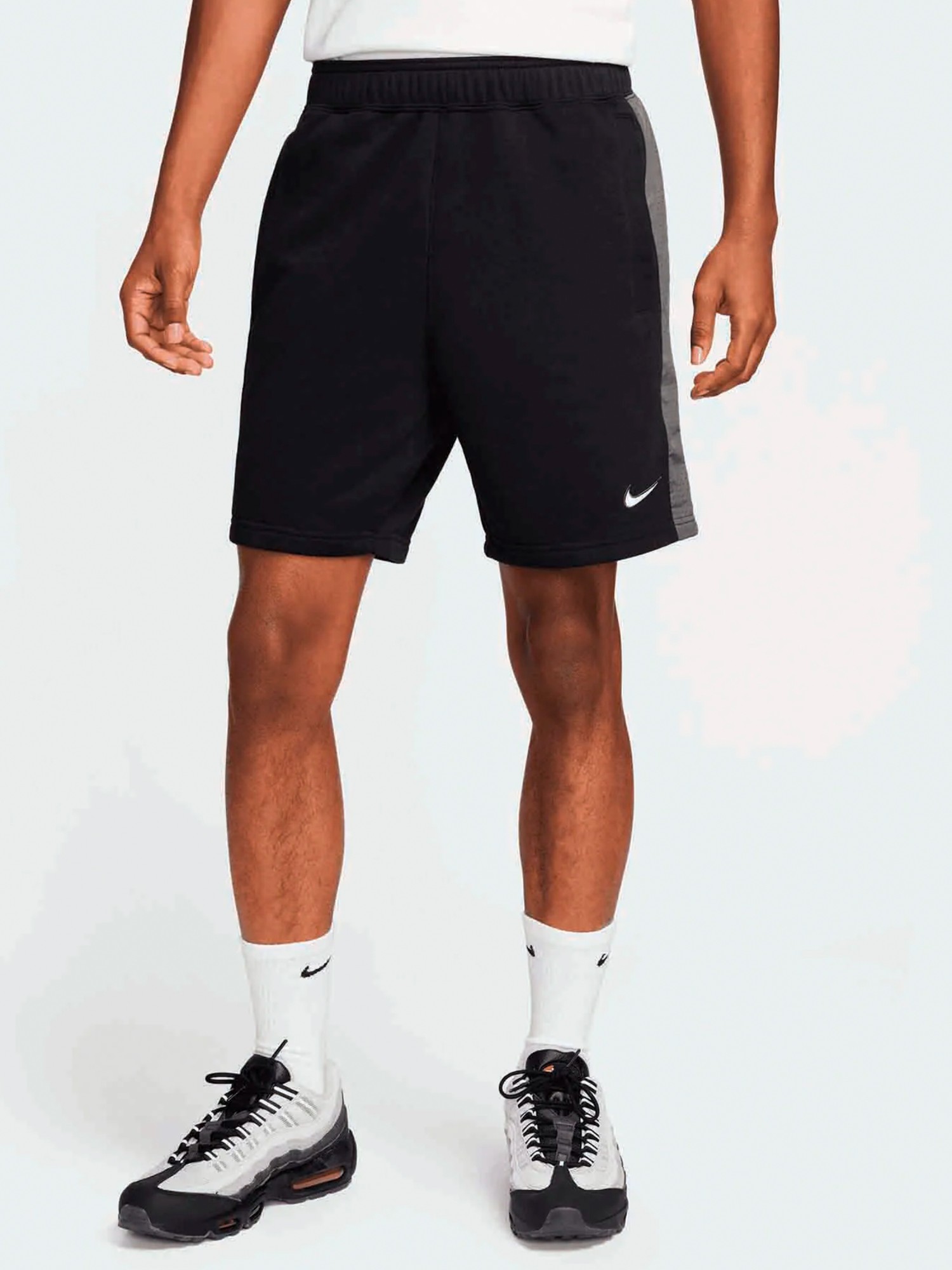 Шорты мужские Nike M NSW SP SHORT FT черные FZ4708-010 изображение 2