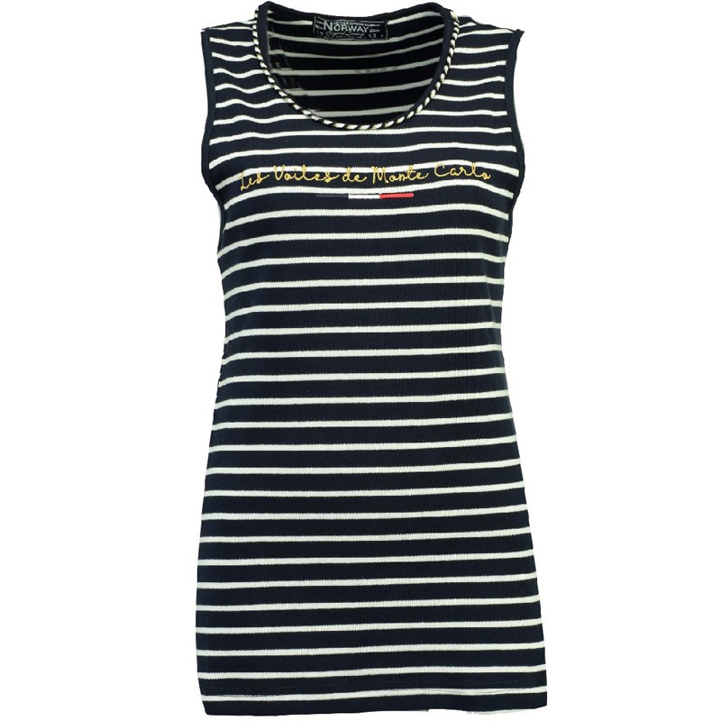 Майка женская Geographical Norway синяя SQ622F-450