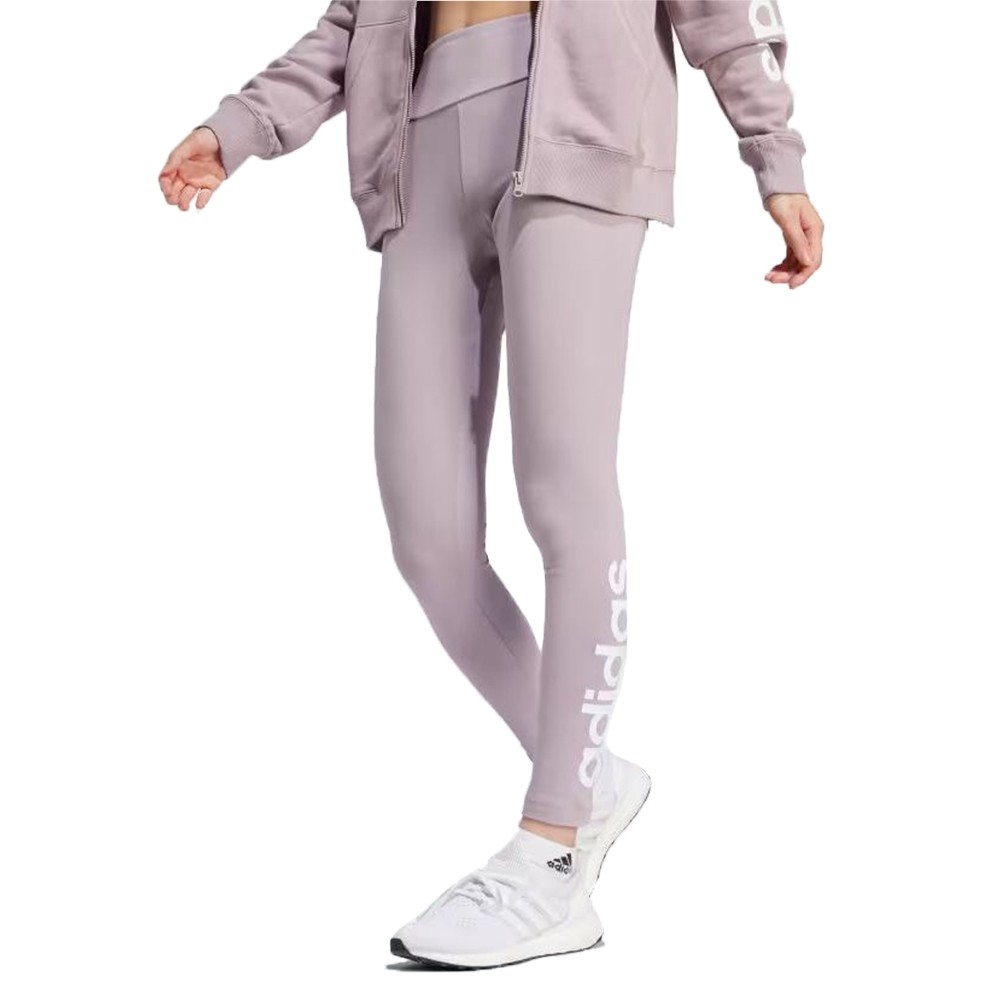 Легінси жіночі Adidas W LIN LEG фіолетові IS2115 изображение 1