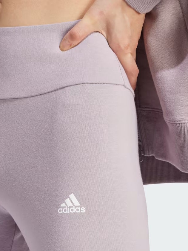 Легінси жіночі Adidas W LIN LEG фіолетові IS2115 — фото 4