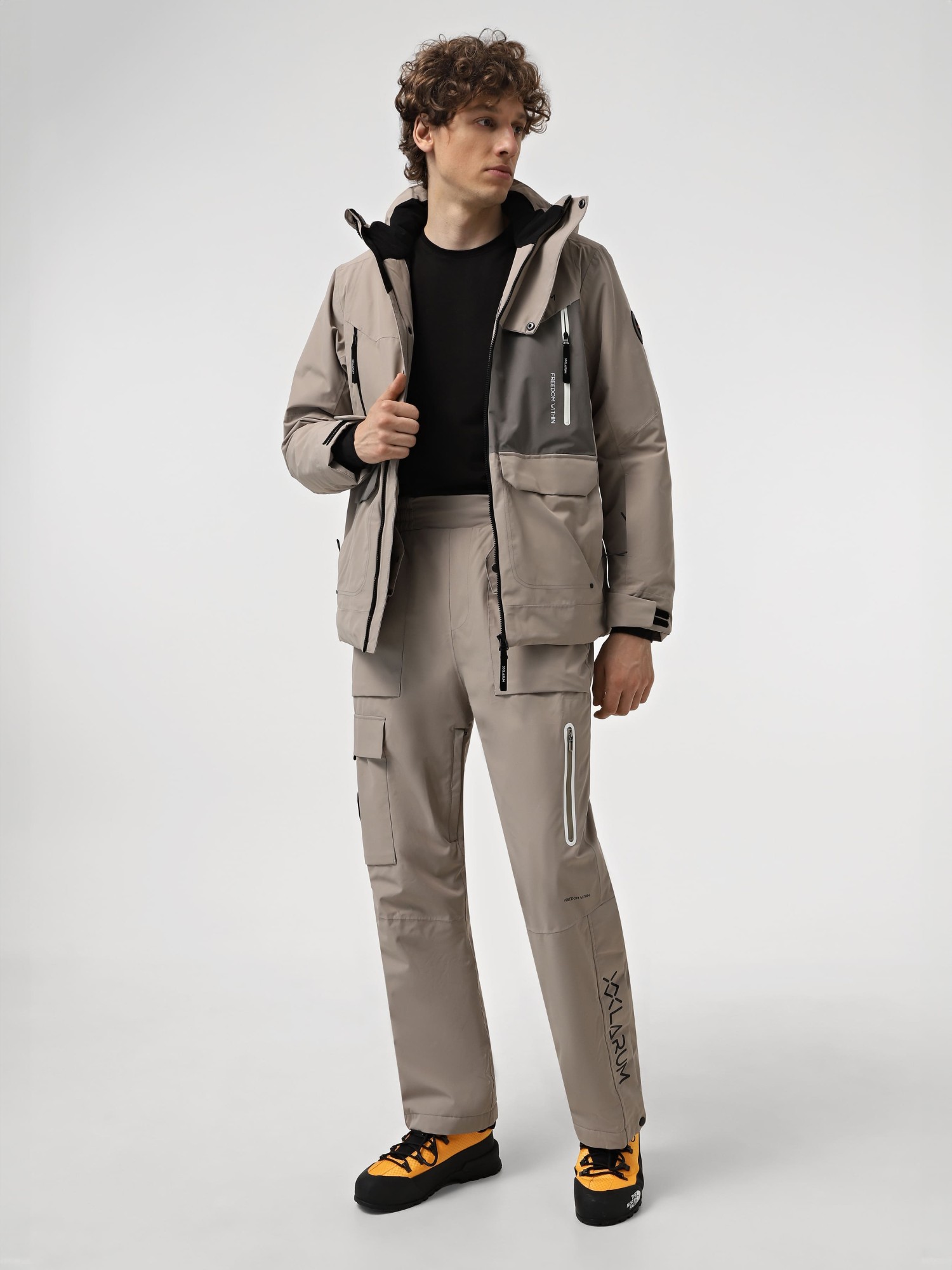 Куртка чоловіча Larum Thrive бежева 302505-125 изображение 4