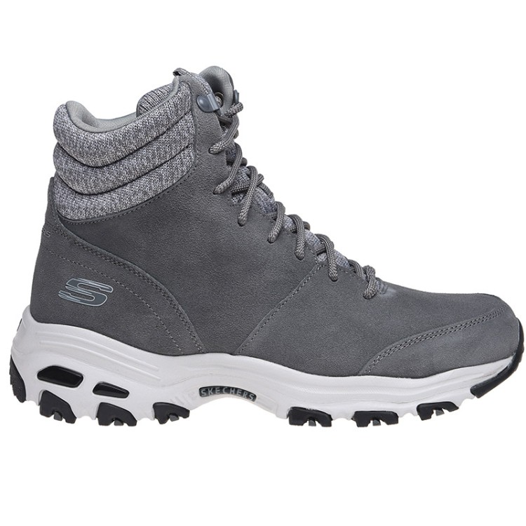 Ботинки женские Skechers Boots серые 49727-CCL изображение 1