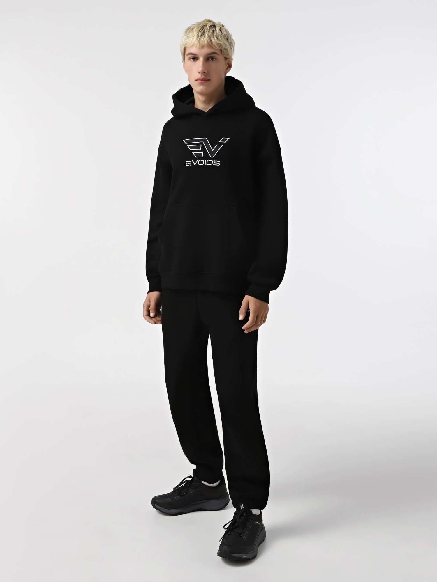 Толстовка мужская Evoids Maloir черная 552504-010 изображение 3