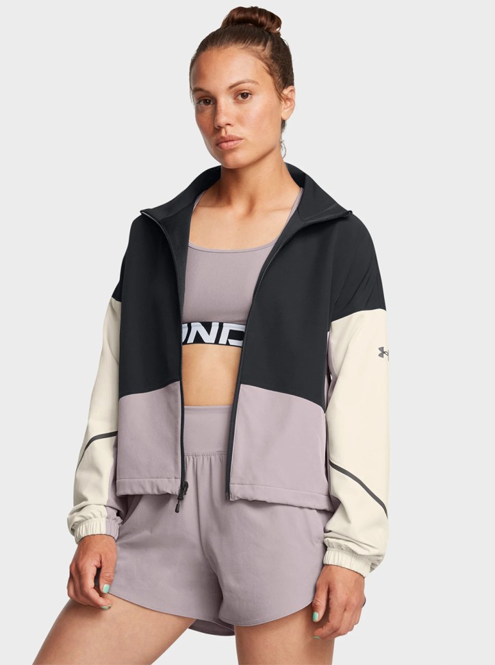 Вітрівка жіноча Under Armour Unstoppable Jacket чорна 1374889-002 изображение 2