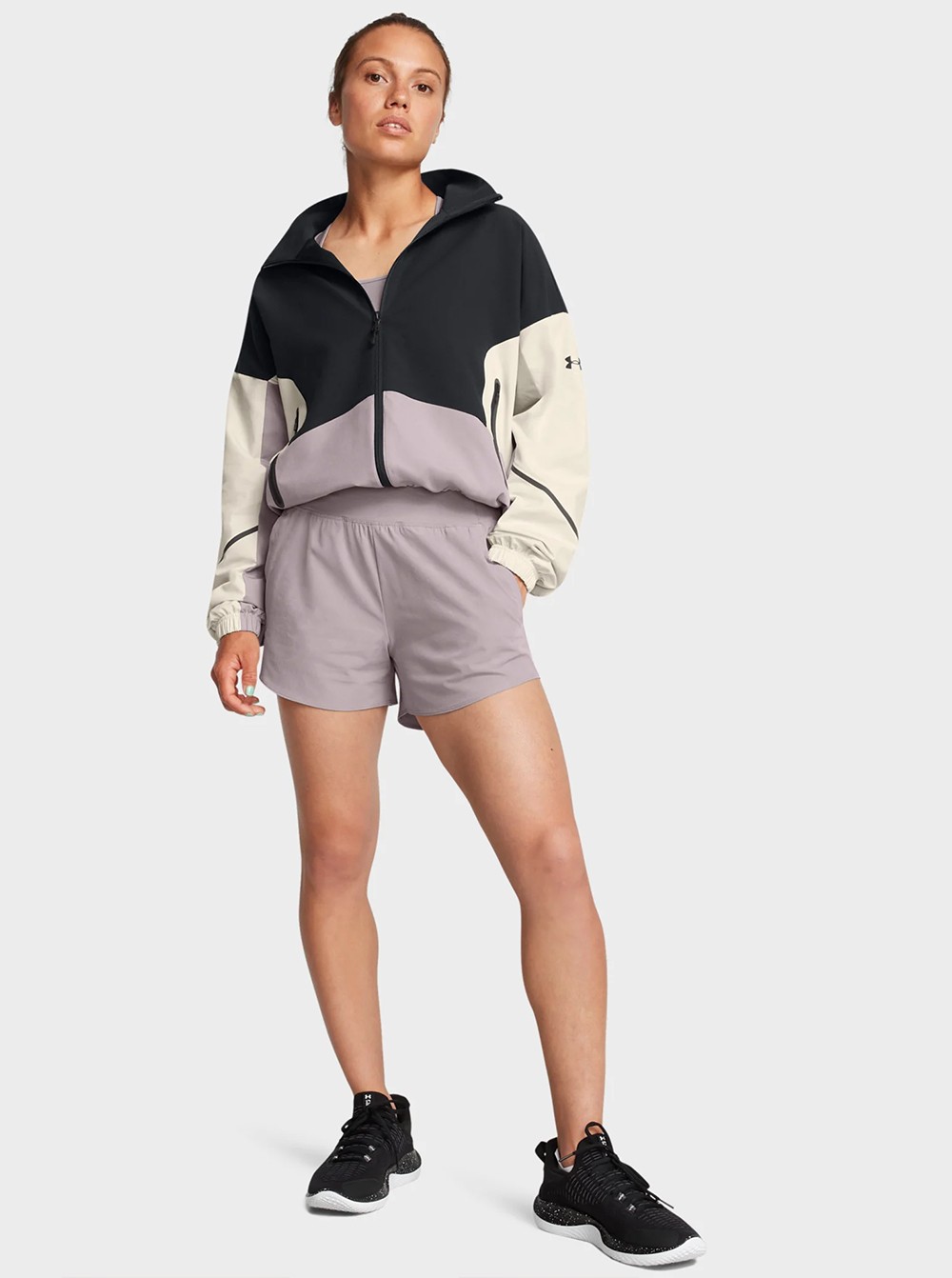 Ветровка женская Under Armour Unstoppable Jacket черная 1374889-002 изображение 3