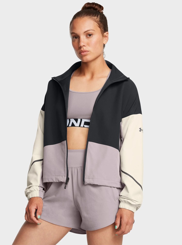 Вітрівка жіноча Under Armour Unstoppable Jacket чорна 1374889-002 изображение 9