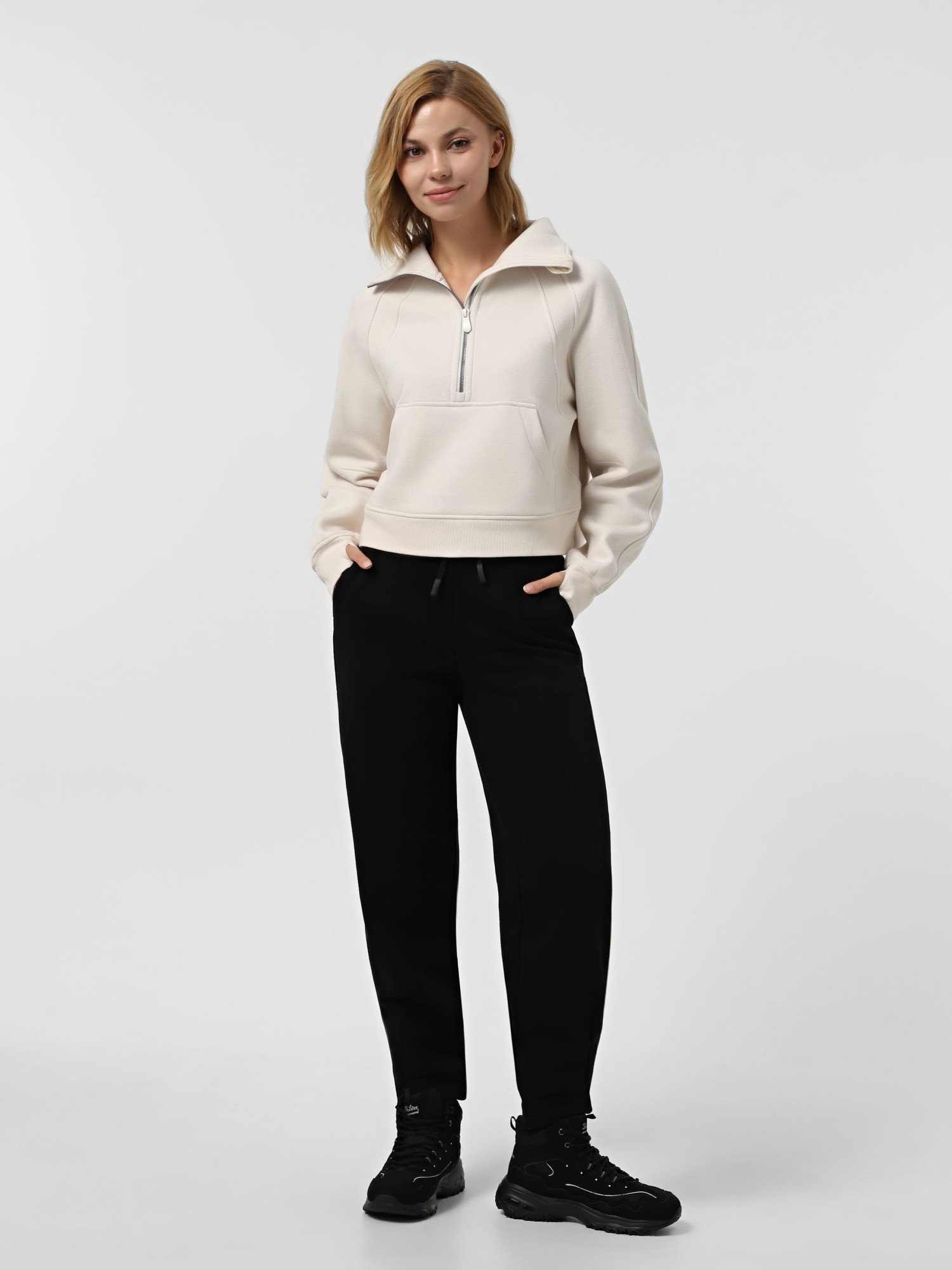 Толстовка жіноча Larum Vienna кремова 172501-210 изображение 3