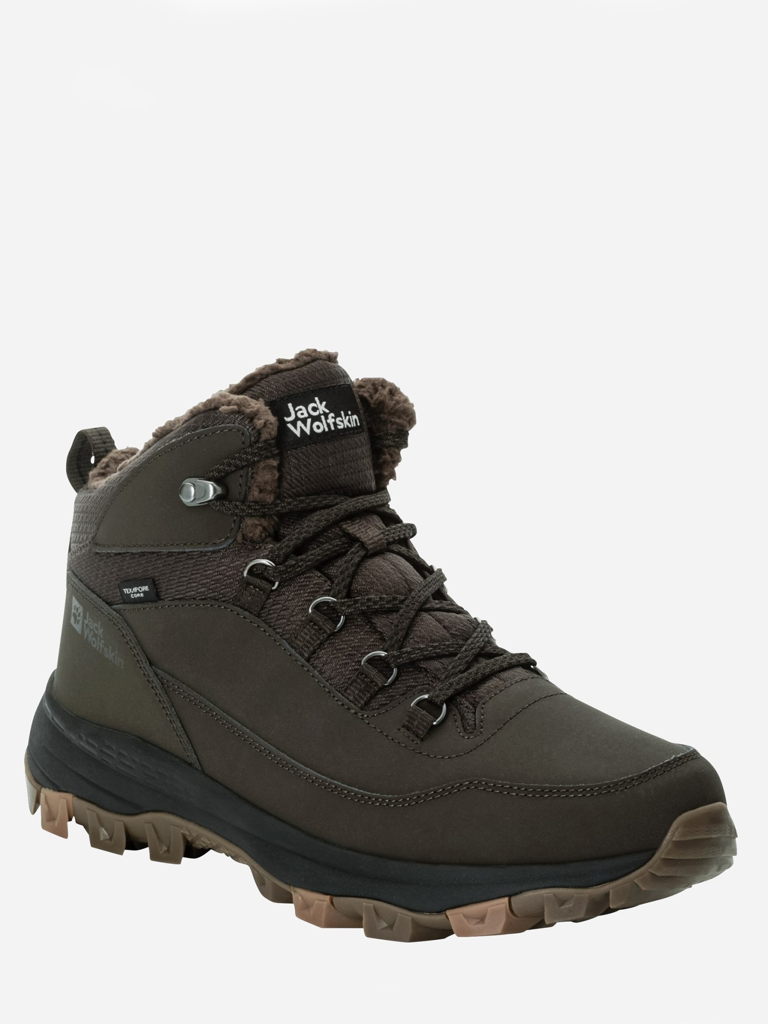 Ботинки мужские Jack Wolfskin EVERQUEST TEXAPORE MID M коричневые 4053611-5719 изображение 3