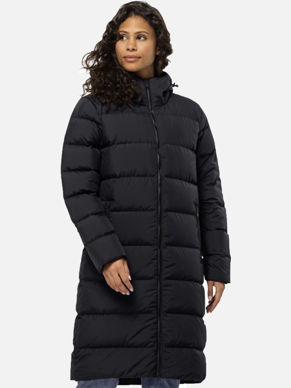 Куртка жіноча Jack Wolfskin FROZEN PALACE COAT W темно-сіра 1204133-6350 — фото 2