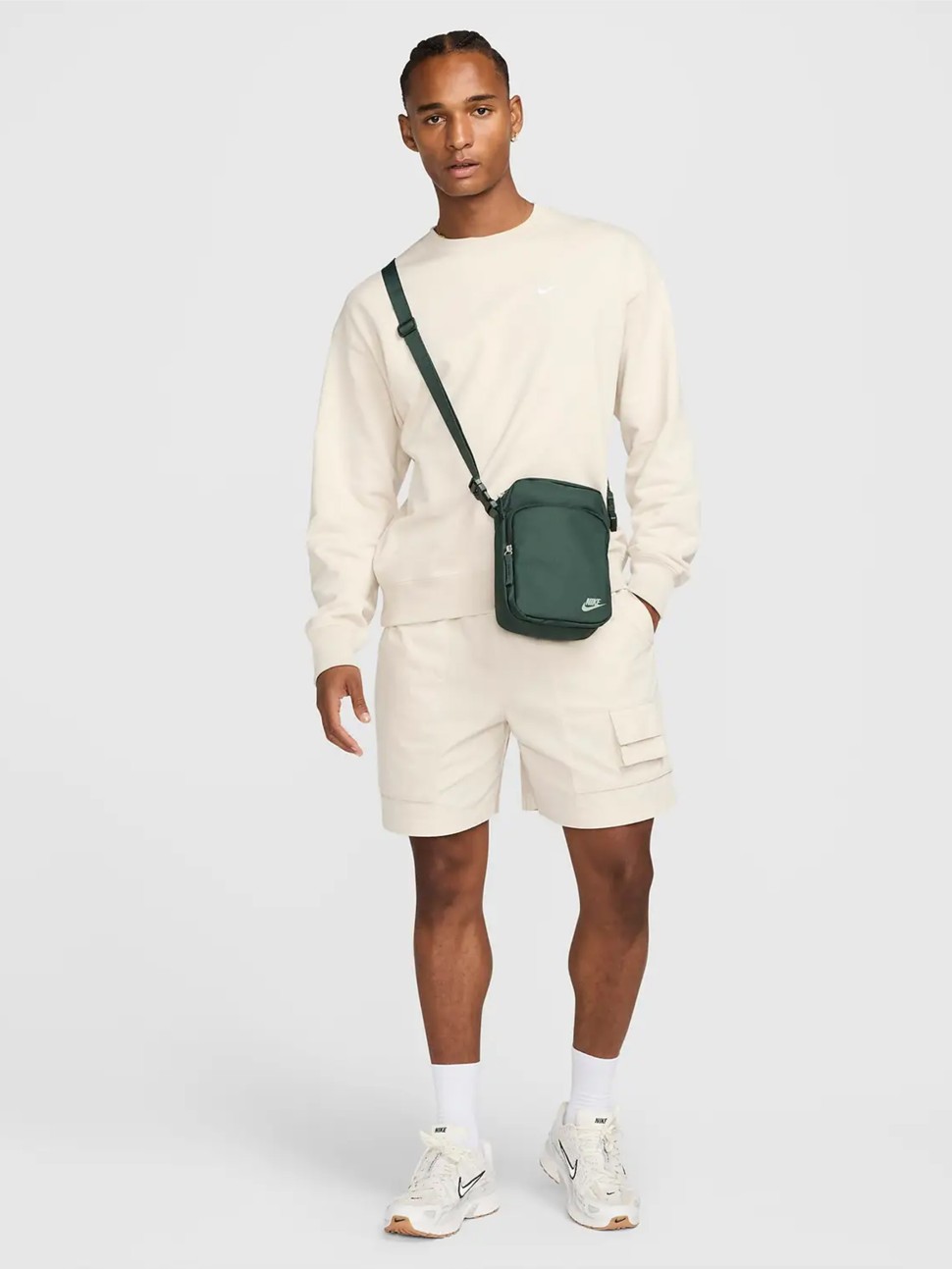 Сумка  Nike NK HERITAGE CROSSBODY зелена DB0456-338 — фото 8
