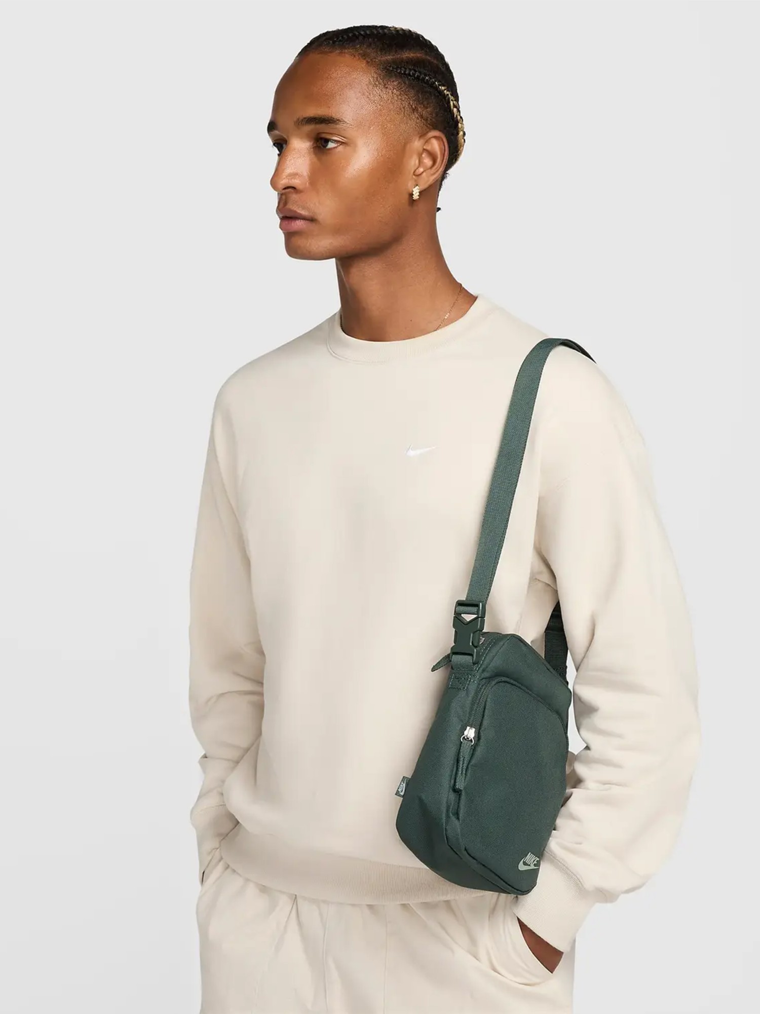 Сумка  Nike NK HERITAGE CROSSBODY зелена DB0456-338 изображение 9