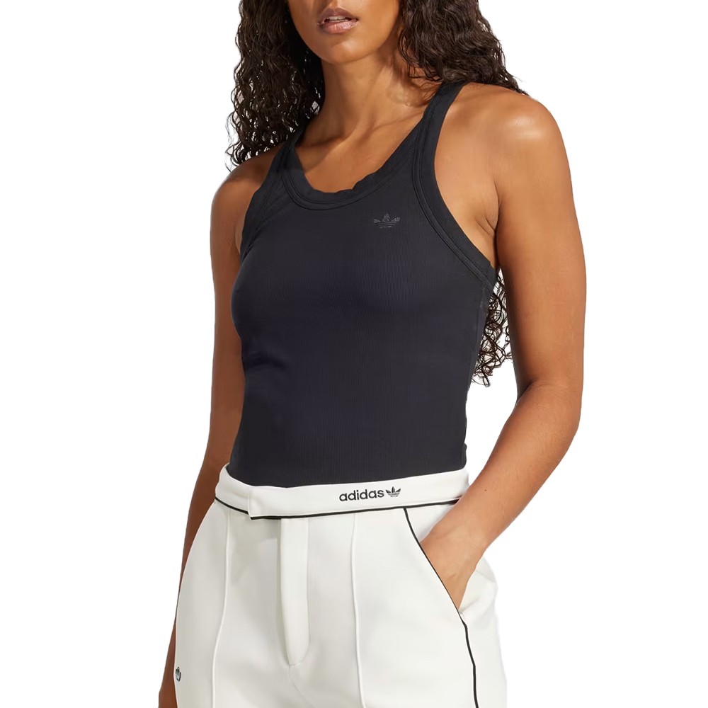 Майка женская Adidas P ESS TANK TOP черная JD4769