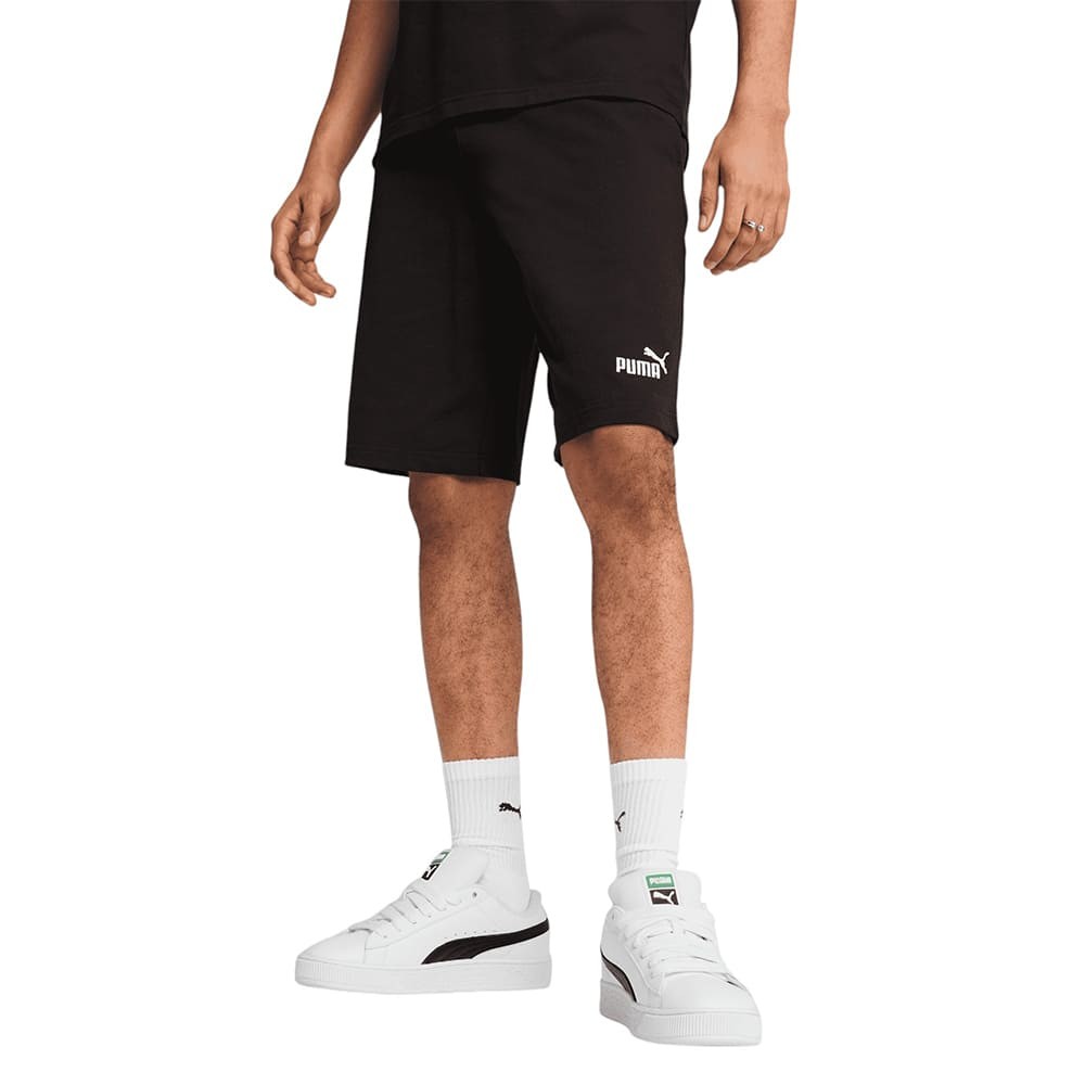 Шорты мужские Puma ESS No. 1 Logo Jersey Shorts черные 68260001