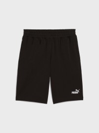 Шорти чоловічі Puma ESS No. 1 Logo Jersey Shorts чорні 68260001 изображение 7