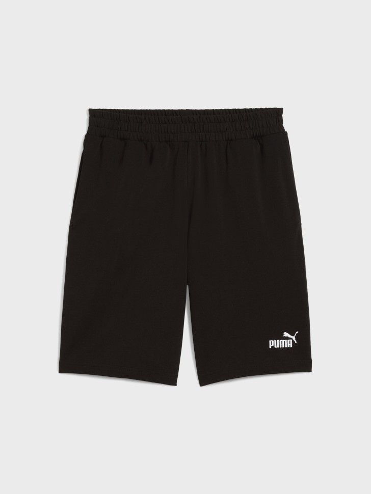 Шорти чоловічі Puma ESS No. 1 Logo Jersey Shorts чорні 68260001 изображение 7