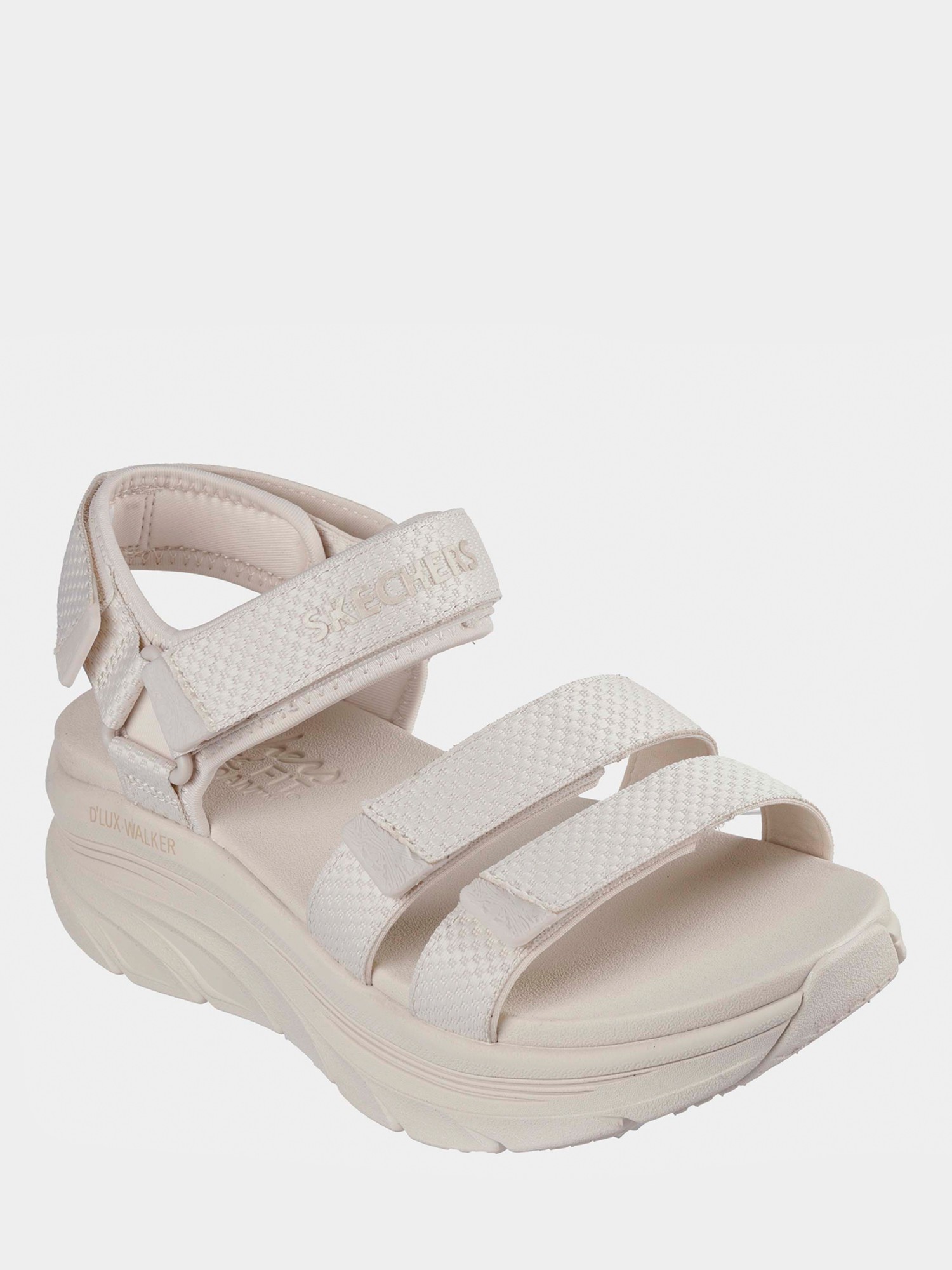 Сандали женские Skechers D'Lux Walker бежевые 119828 NAT изображение 3