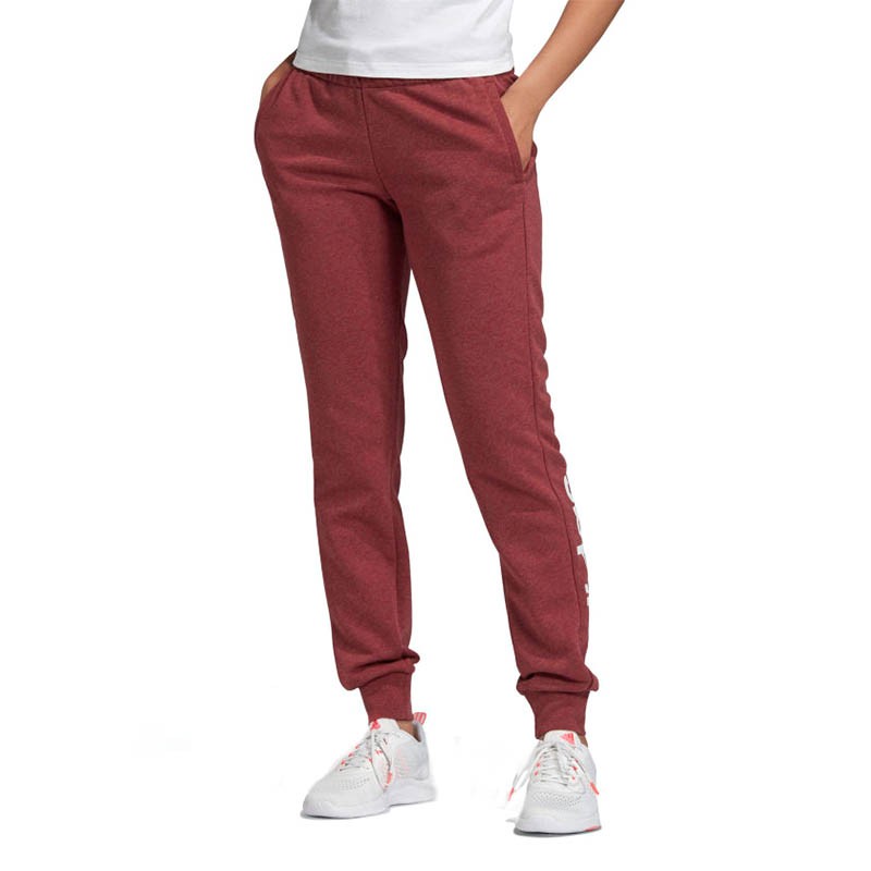 Брюки женские Adidas W E Lin Pant бордовые GD3024 изображение 1