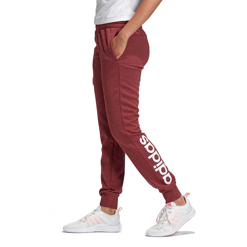 Брюки женские Adidas W E Lin Pant бордовые GD3024 изображение 2