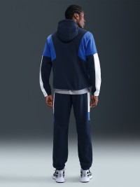 Костюм чоловічий Nike M NK CLUB FLEECE HDED TRACK GX темно-синій HV1165-451 изображение 3