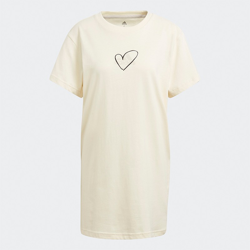 Платье женское Adidas Logo Tee Dress черное GJ6525 изображение 2
