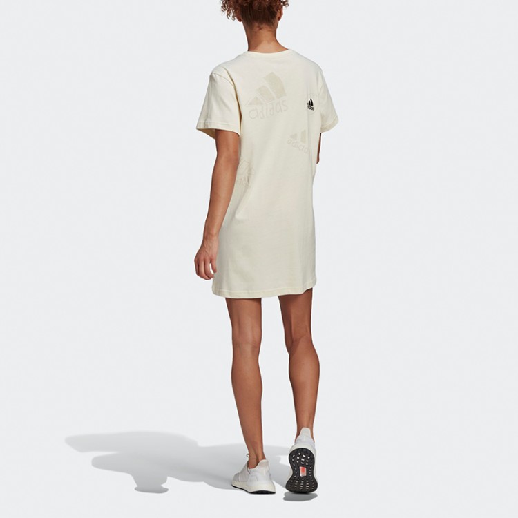 Платье женское Adidas Logo Tee Dress черное GJ6525 изображение 4