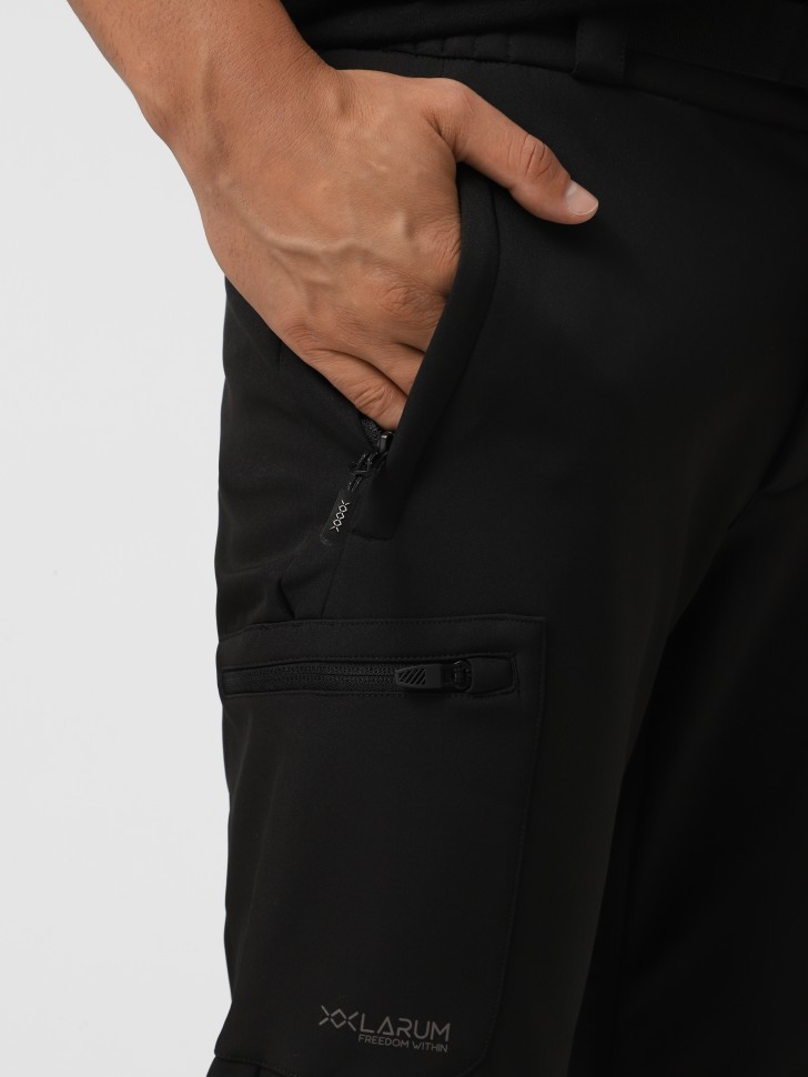 Брюки мужские Larum Invictus черные 725803-010 изображение 4
