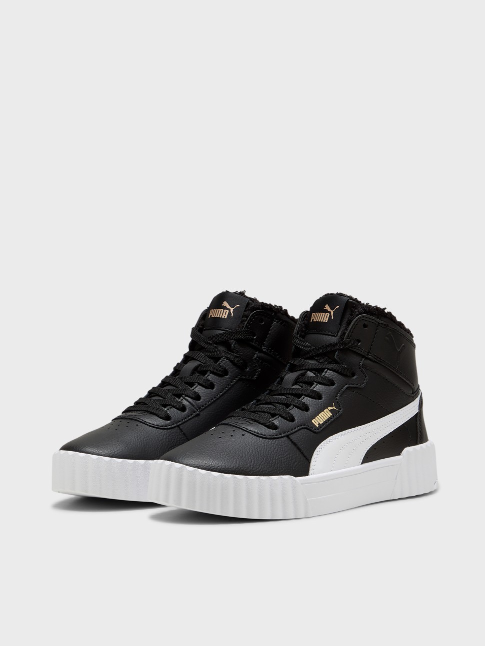 Кросівки дитячі Puma Carina 3.0 Mid WTR Jr чорні 40358001 — фото 4